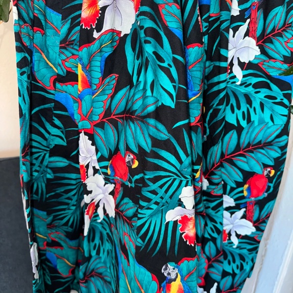 Hawaiian Dress XL Jade Fashions Classic Floral Sun Dress - Picture 5 of 10
